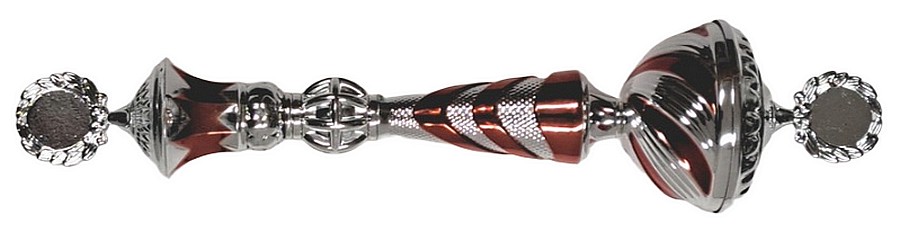 Scepter 2754 Rood-Zilver LAATSTE 2 OP=OP!!